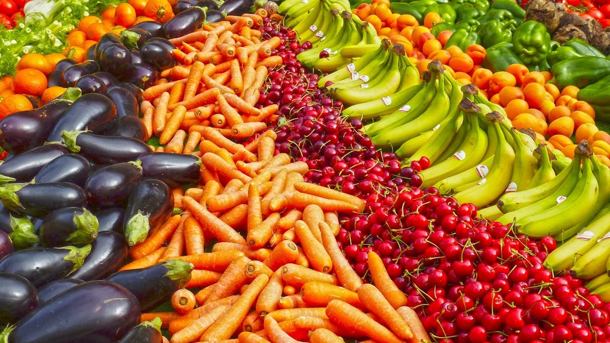 Beneficios de una dieta rica en frutas y verduras